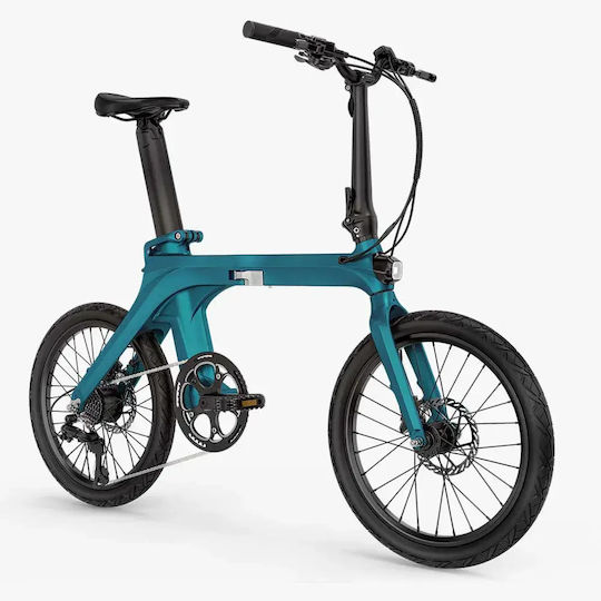 Fiido Fiido X 20" 2025 Albastru Pliabil Bicicletă Electrică de Oraș