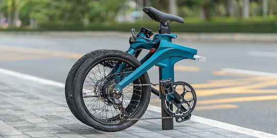 Fiido Fiido X 20" 2025 Albastru Pliabil Bicicletă Electrică de Oraș