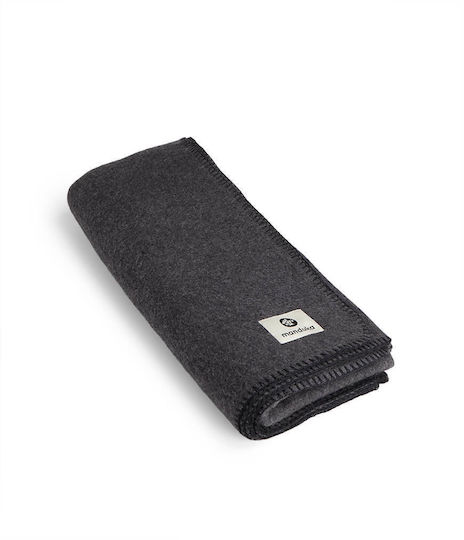 Manduka Essential Wool Blanket Thunder Wool Yoga Blanket