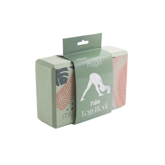 Myga Foam Yoga Block Palm