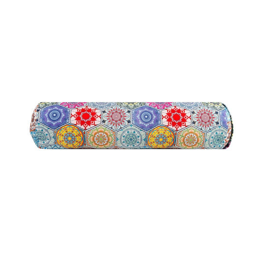 Yoga-Kissen Roller OMM Yoga Mandala Lebhaft