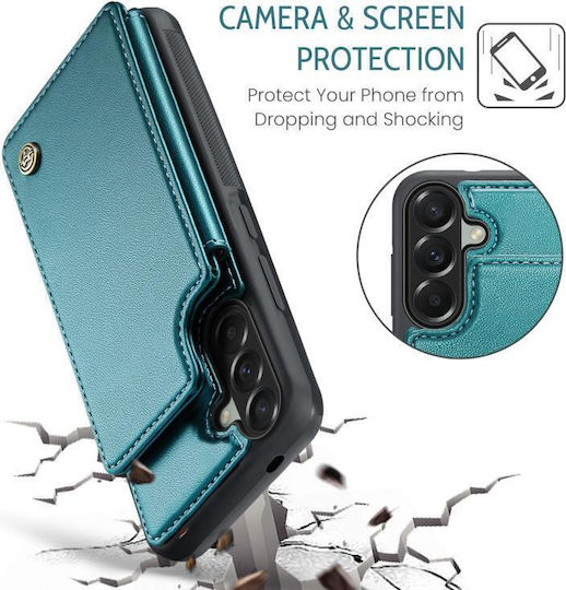 Caseme Wallet Leder / Synthetisches Leder Grün (Galaxy A37Nokia C22)