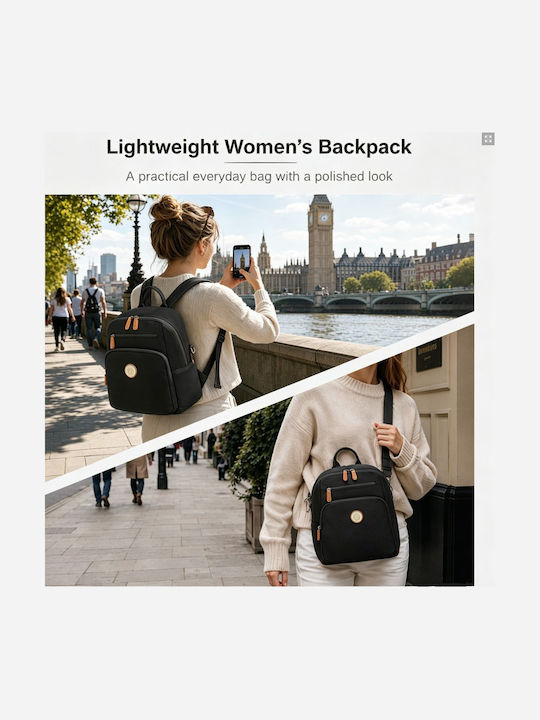 Miss Lulu Backpack Black