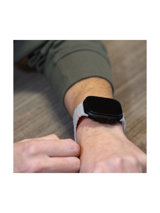 Mobilize Силиконова Каишка Синя (Apple Watch Series 42/44/45/49 мм)