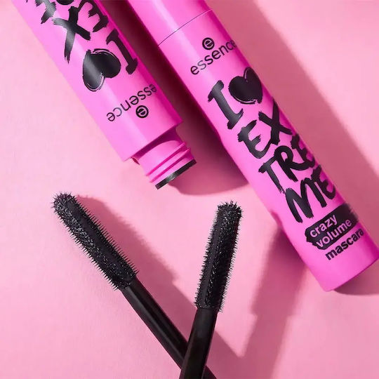 Essence I love Extreme Crazy Volume Mascara pentru Volum Negru 12ml