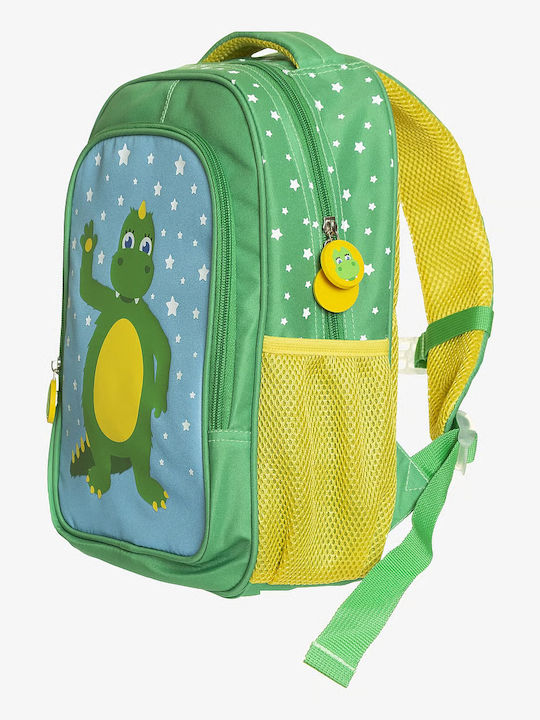 Teddy Kids Backpack Green 34x25cm Teddy Kids Backpack Green 34x25cm