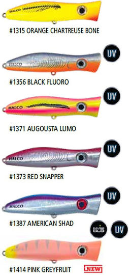 Künstliche Köder Halco Roosta Popper 105 10,5 cm 30 g H50 Pilchard
