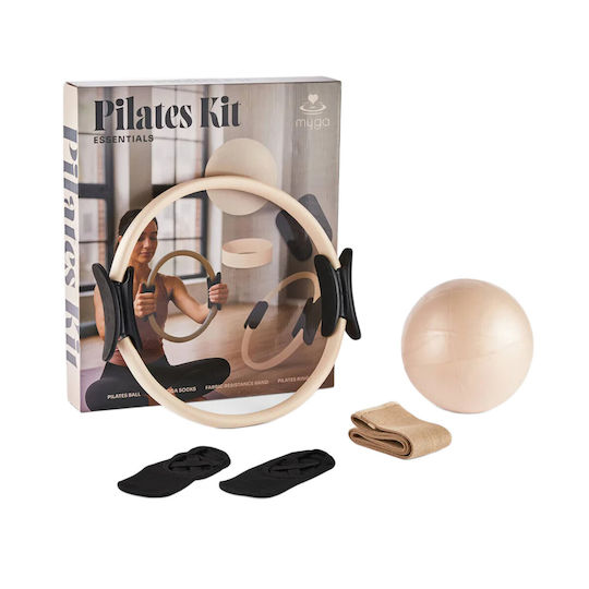 Set Esențial Kit Pilates Bej