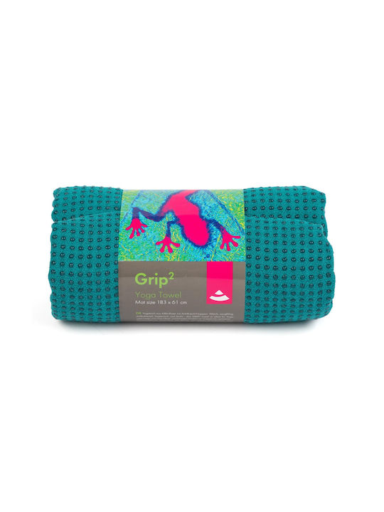Yoga Towel Grip 183 X 61 Cm – Green Yoga Towel Grip 183 X 61 Cm – Green