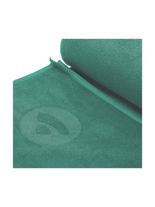 Bodhi Flow Fitnesshandtuch Flaschengrün