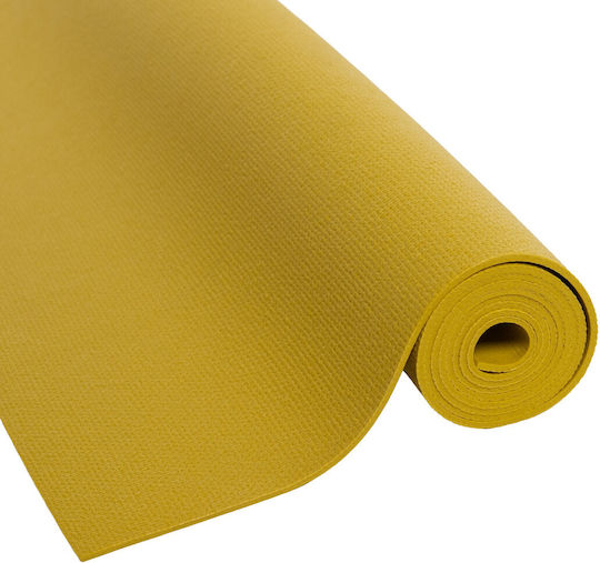 OMM Mături De Exerciții Yoga Galben (183x60cm)