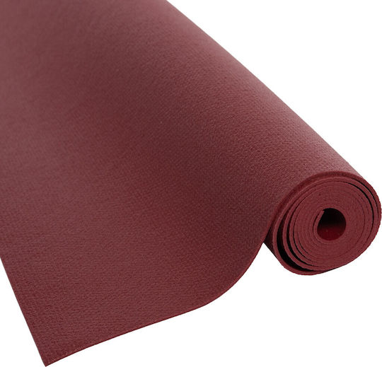 OMM Măture De Exerciții Yoga Roșie (183x60cm)
