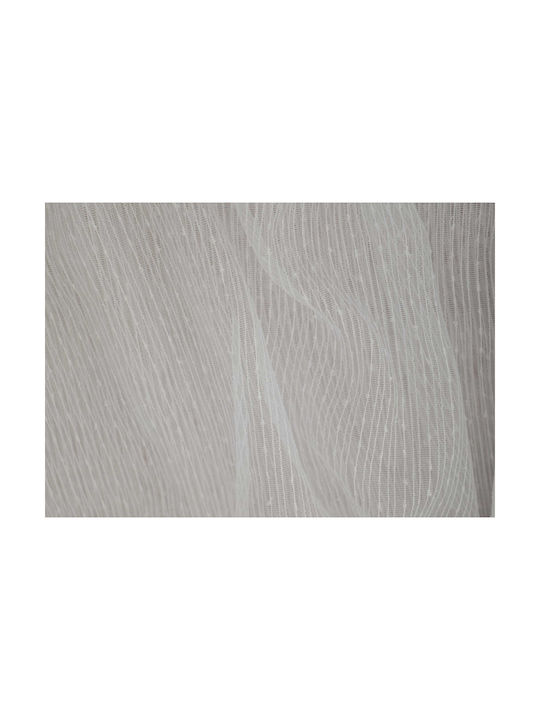 Saray Home Перде с Плик с Писалка Бяло 140x140см