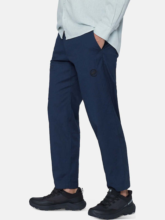 Mammut Herren Lang Wandernhose Blau