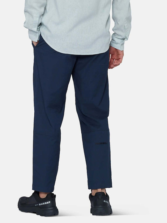 Mammut Herren Lang Wandernhose Blau
