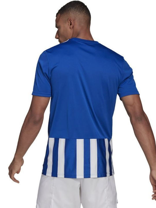 adidas Gestreiftes 21 Jsy M Gh7321 T-Shirt Weiß Blau