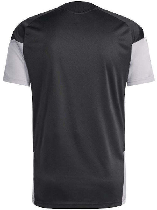 Herren Adidas Tiro 26 Wettkampf Trainingsshirt Schwarz Grau Weiß Jx4254 Weiß