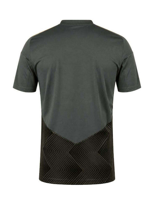 Men's Adidas Micond22 Jersey Gray-black Hb5392 Black