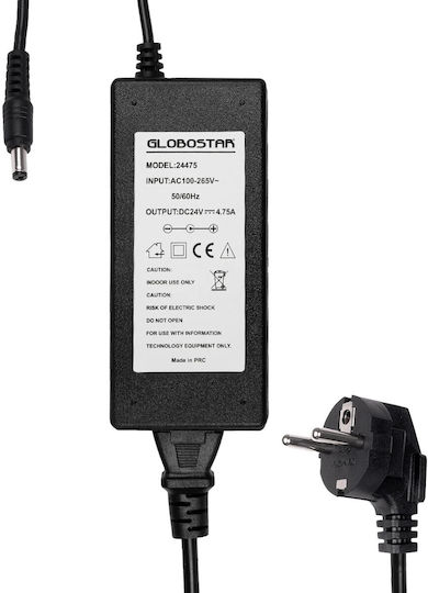 GloboStar Adjustable Dimmable LED Power Supply IP20 Power 120W with Output Voltage 24V