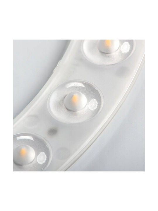 Kanlux Mount Ceiling Light 38cm White With Integrated LED