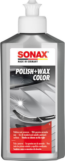 Sonax Color Paste + Silver Grey Wax 250ml Paint Polishing & Protection