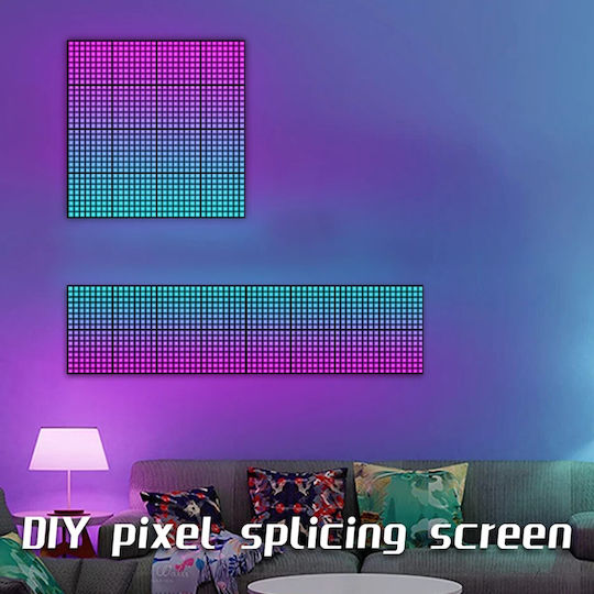 GloboStar Scrollende LED-Schild Einseitig 16x64cm RGB
