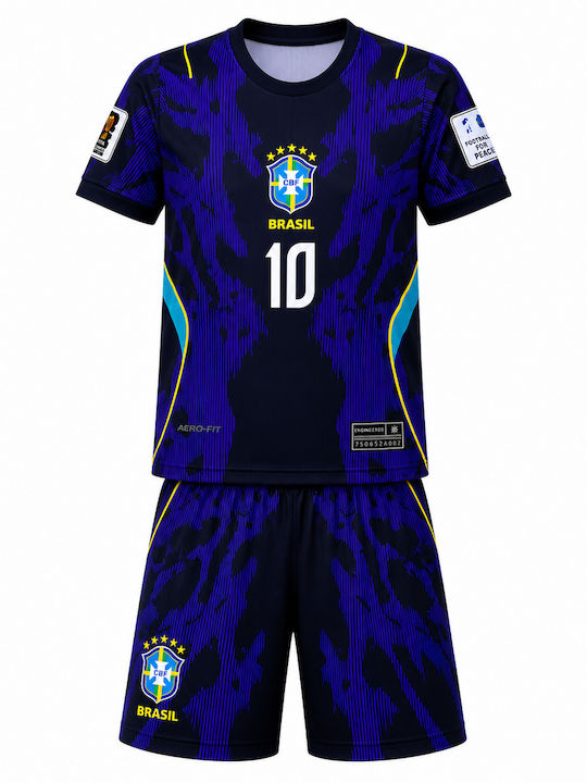 Ing Drop Kinder Nationalmannschaften Trikot Set Neymar Jr Br55327-10
