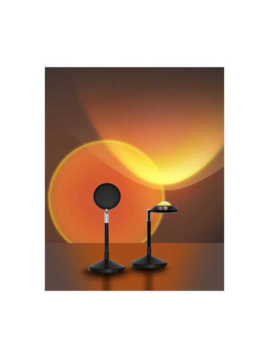 GloboStar Projector Διακοσμητικό Φωτιστικό LED RGB Sunset 10x10x27εκ.