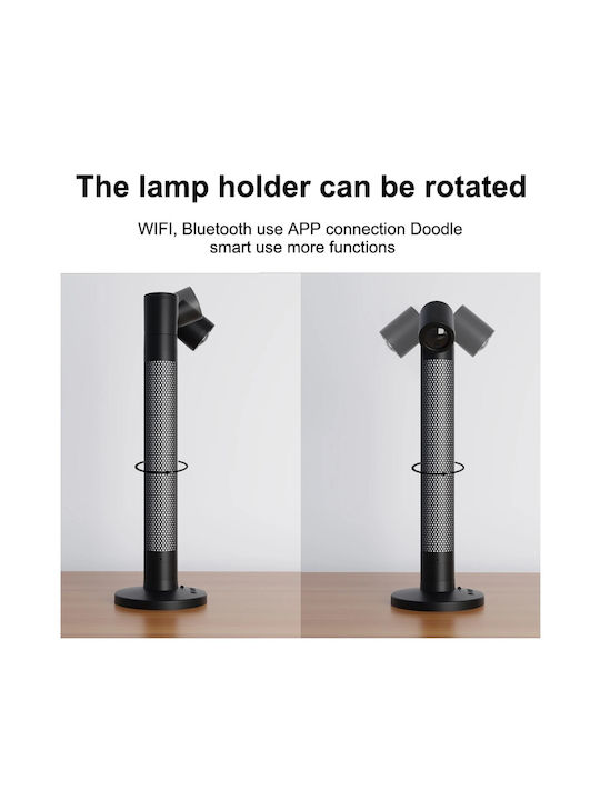 GloboStar Διακοσμητικό Φωτιστικό LED RGB 14x14x40.5εκ.