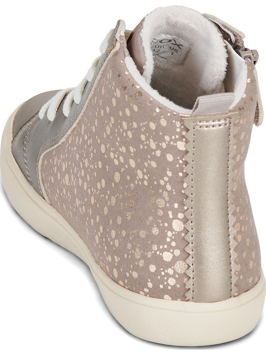 J Gisli Kids Sneakers High Anatomic Gold
