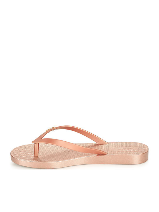 Damen-Flip-Flops - Hausschuhe in Rosa