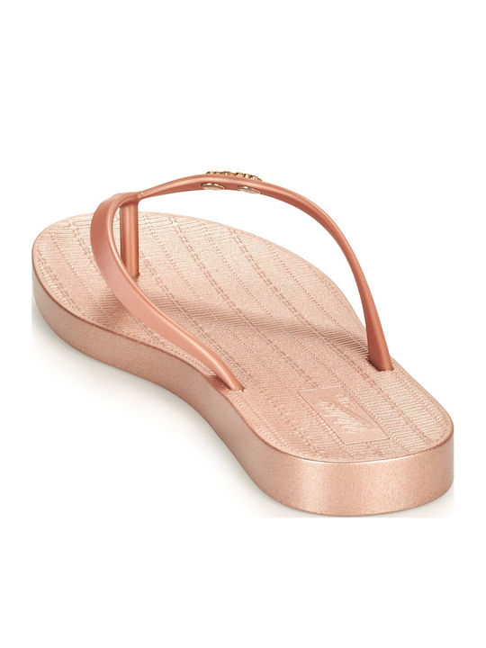 Damen-Flip-Flops - Hausschuhe in Rosa