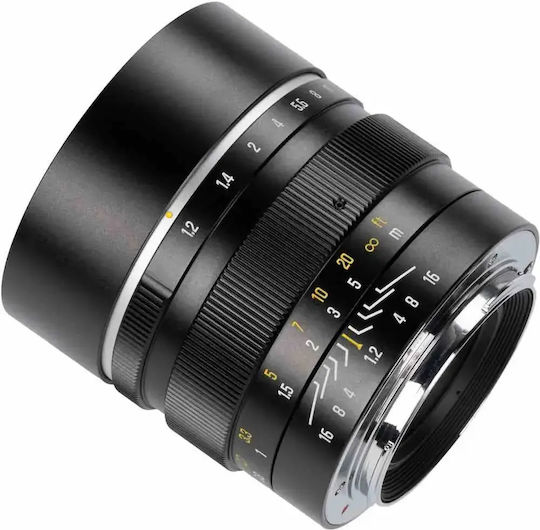 7artisans Crop Camera Lens MF 50mm f/1.2 M43 Macro Black