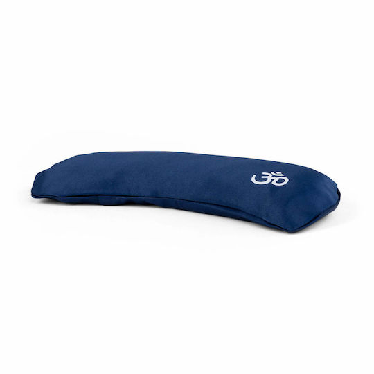 Bodhi Om Satin Eye Pillow Navy Blue