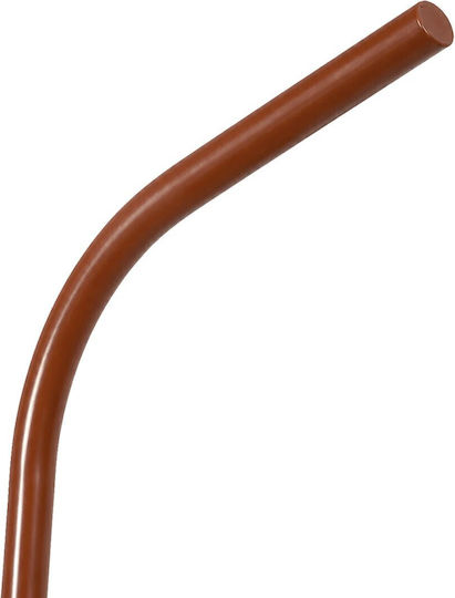 Globostar Urbano-280 Glb-000-0011 Metal Galvanized Lighting Pole Solar Street Light Outdoor Ral 8004 Corten Brown Matte W84 X D25 X H280cm Glb-000-0011