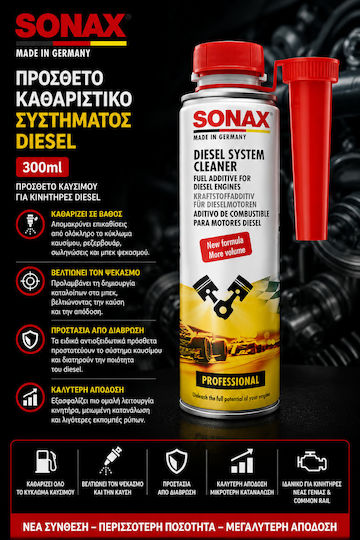 Sonax Diesel System Cleaner Additive 300ml
