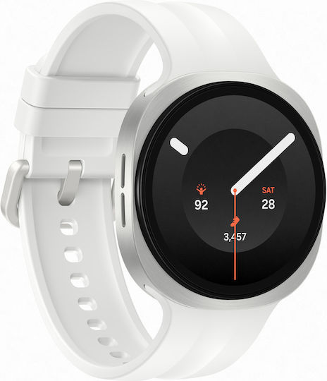 Samsung Galaxy Watch 9 Aluminum 40mm Waterproof with Heart Rate Monitor (Cream)
