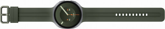 Samsung Galaxy Watch 9 Aluminium 44mm Wasserdicht Mit Herzfrequenzsensoren (Silber)