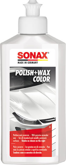 Sonax Salve de Culoare + Ceară Albă 250ml Lustruire & Protecție a Vopselei