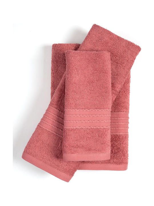Silk Fashion Hand Towel Opal 40x60cm Terracotta 500gr/m²
