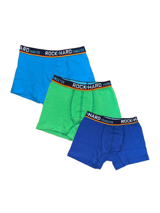Kal-tsa Set Kids Boxers 3 Pieces Monochrome