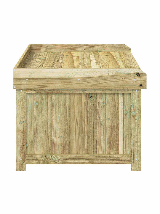 vidaXL Wooden Outdoor Storage Box L104xW60xH47cm