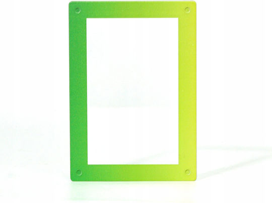 Loveinstant Plastic Photo Frame With Green Frame