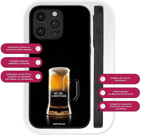 Sonique Case Men's Edition Google Pixel 8 Pro 5g One Beer Please