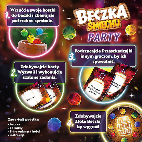 Επιτραπέζιο Παιχνίδι Barrel of Laughs 12+ Ετών 27791 (PL) Trefl