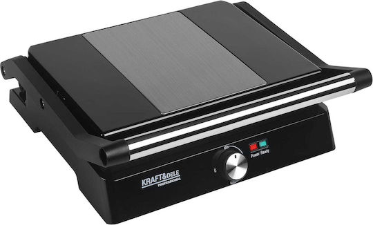 Kraft & Dele Сандвич мейкър Грил 2400W Сив