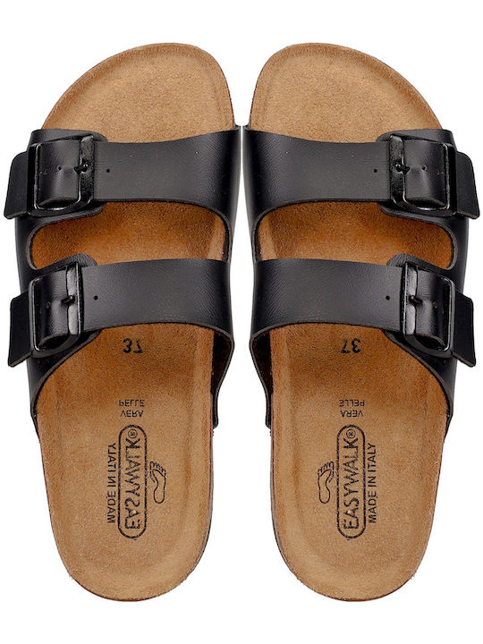 Women's Flat Sandals Black