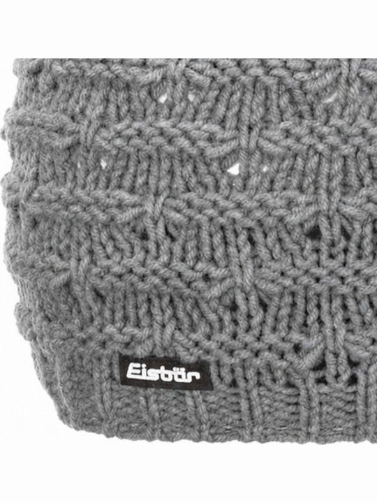 Beanie Women's Knitted Beanie in Grey Colour