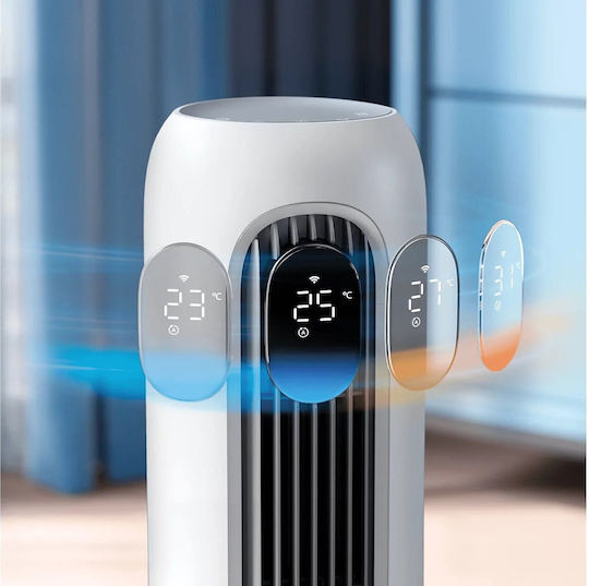 Philips 7000 Series Ανεμιστήρας Πύργος 30W με Τηλεχειριστήριο Λευκός