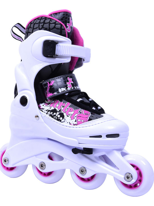 Athlopaidia Inline Adjustable Rollers Purple Kids